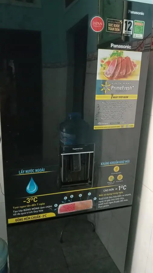 Khách hàng review Tủ lạnh Panasonic Inverter 377 lít NR-BX421GPKV 59