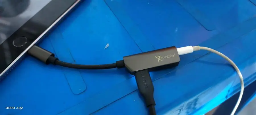Khách hàng review Cáp chuyển đổi 2 cổng lightning sang 3.5mm Xmobile TS-E123 Xám 6