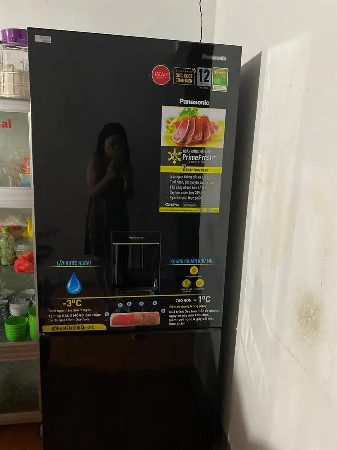 Khách hàng review Tủ lạnh Panasonic Inverter 377 lít NR-BX421GPKV 57
