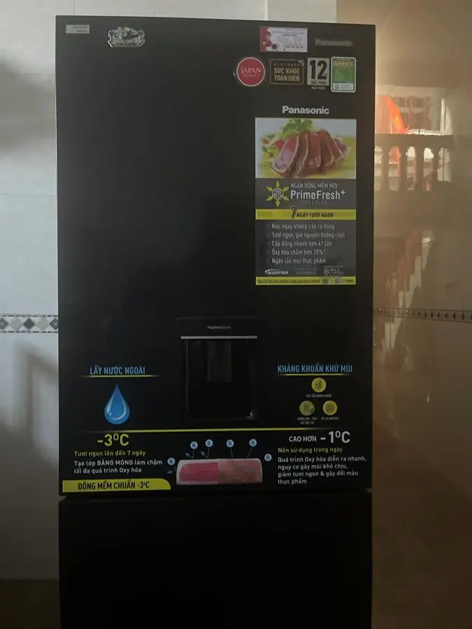 Khách hàng review Tủ lạnh Panasonic Inverter 377 lít NR-BX421GPKV 56