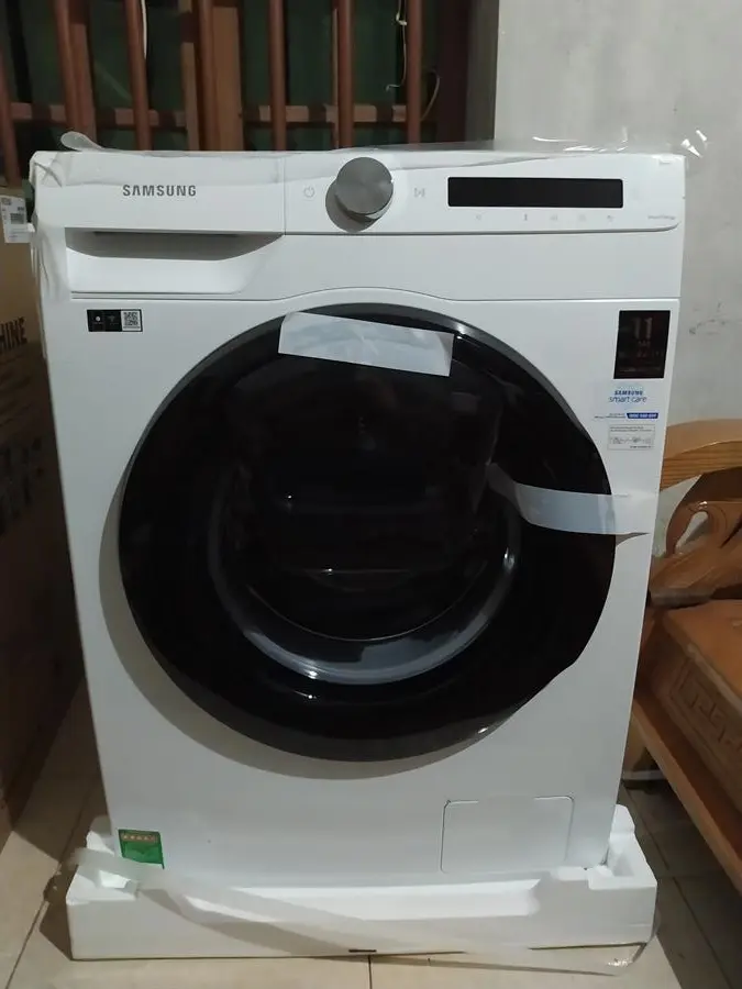 Khách hàng review Máy giặt Samsung Addwash Inverter 8.5kg WW85T554DAW/SV 6