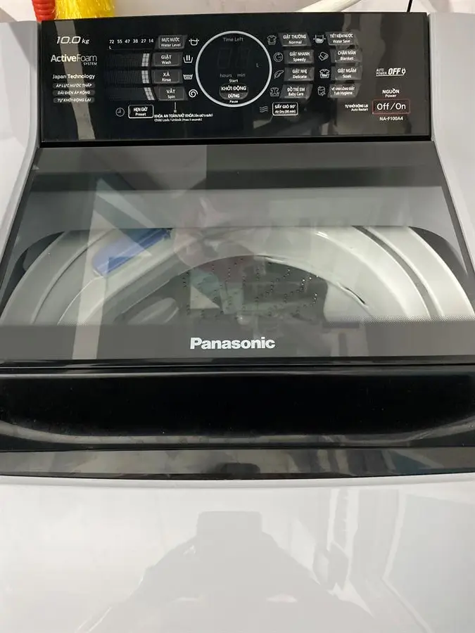 Khách hàng review Máy giặt Panasonic 10 kg NA-F100A4GRV 1