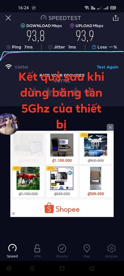 Khách hàng review Router Wifi Chuẩn AC1200 Tenda AC5 V3 8