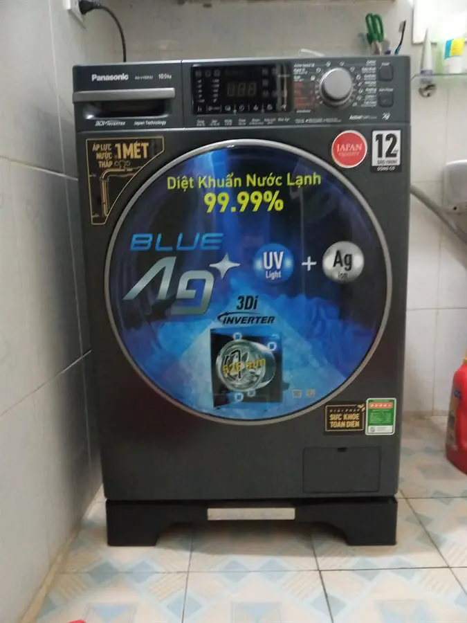 Khách hàng review Máy giặt Panasonic Inverter 10.5 Kg NA-V105FX2BV 12