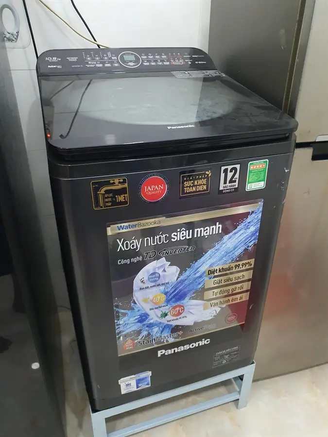 Khách hàng review Máy giặt Panasonic Inverter 10.5 Kg NA-FD10VR1BV 59