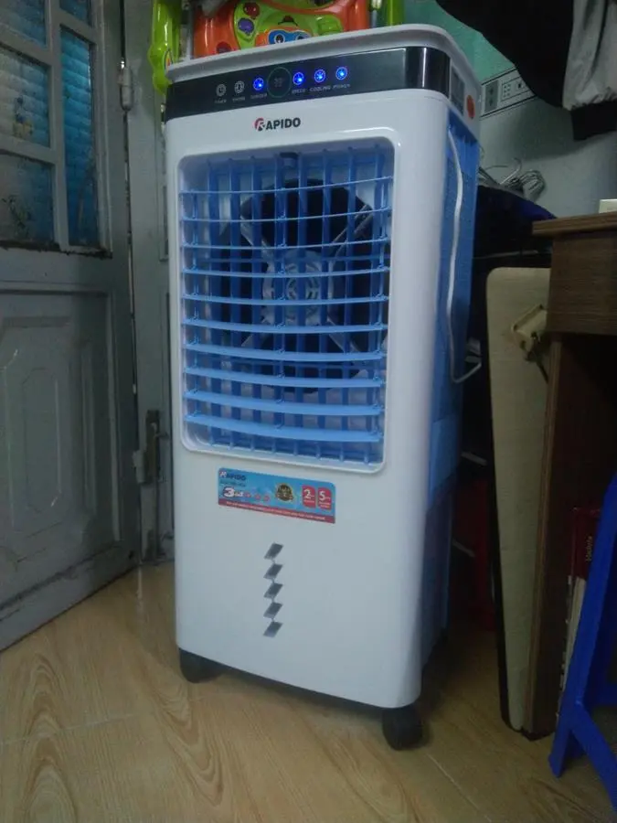 Khách hàng review Quạt điều hòa Rapido 6000D 80W 40