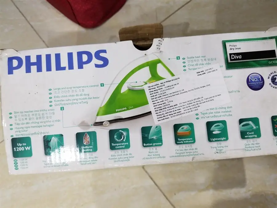 Khách hàng review Bàn ủi khô Philips GC122 1