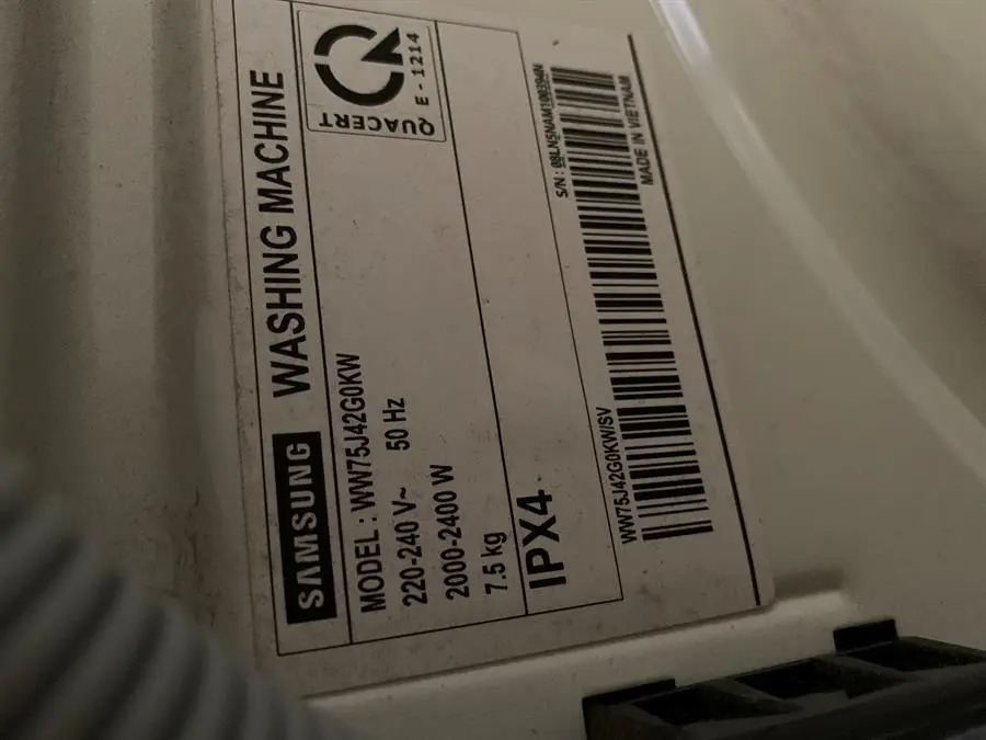Khách hàng review Máy giặt Samsung Inverter 7.5 kg WW75J42G0KW/SV 1