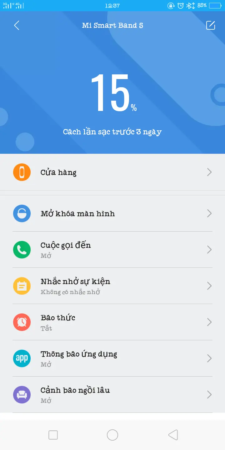 Khách hàng review Vòng đeo tay thông minh Mi Band 5 17