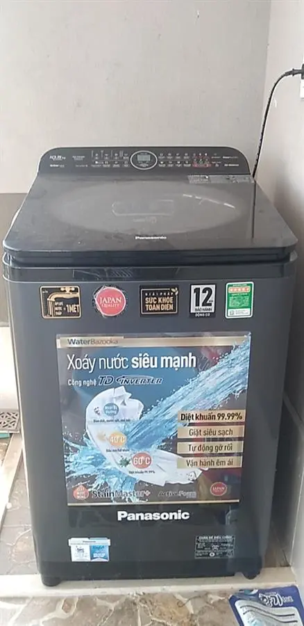 Khách hàng review Máy giặt Panasonic Inverter 10.5 Kg NA-FD10VR1BV 55