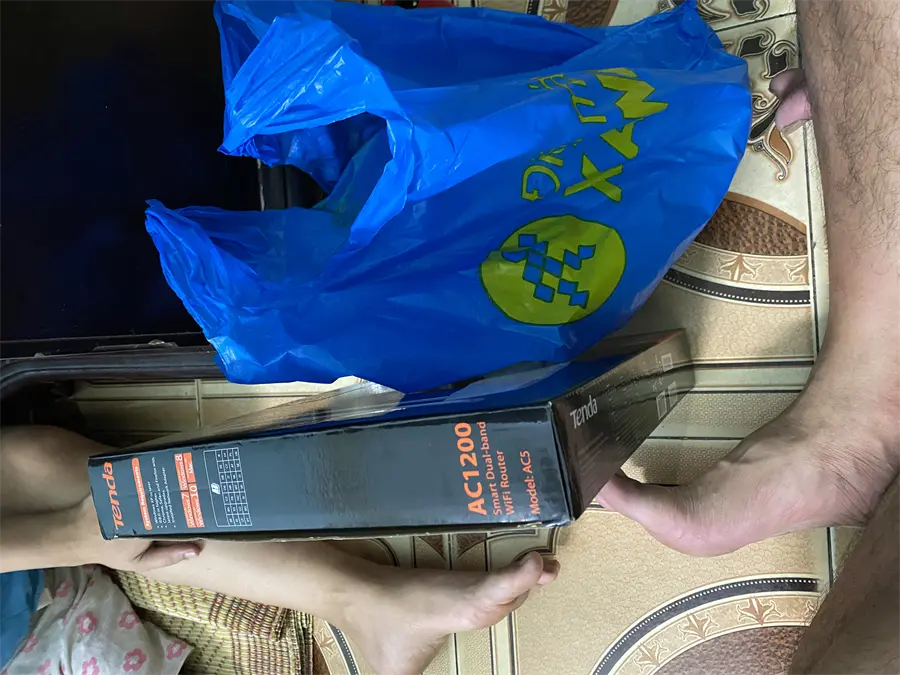 Khách hàng review Router Wifi Chuẩn AC1200 Tenda AC5 V3 7