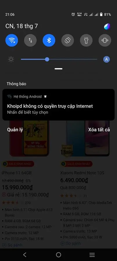 Khách hàng review Điện thoại Vivo Y53s 7