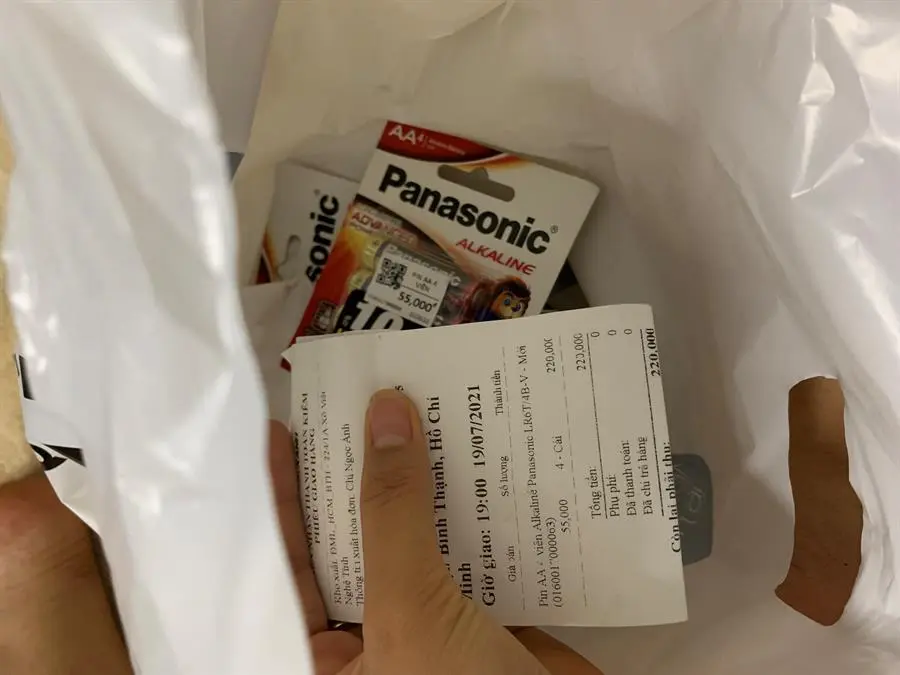 Khách hàng review Pin AA 4 viên Alkaline Panasonic LR6T-4B-V 1