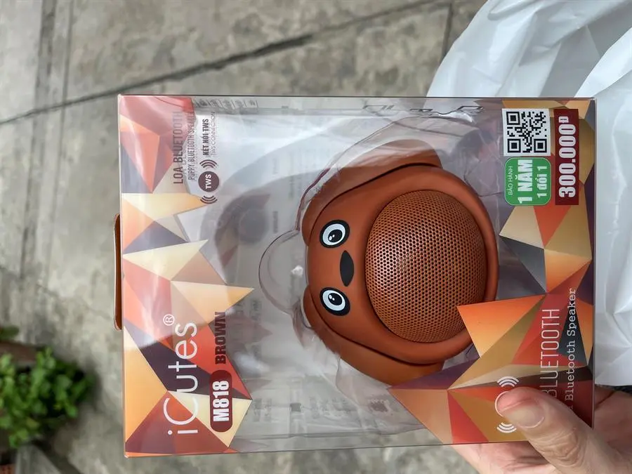 Khách hàng review Loa Bluetooth iCutes MB-M818 Cún 11