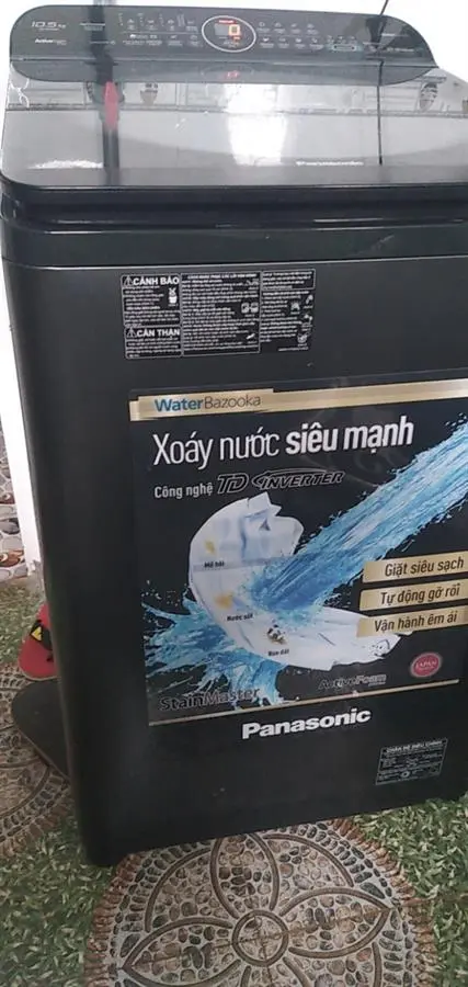 Khách hàng review Máy giặt Panasonic Inverter 10.5 Kg NA-FD10AR1BV 100