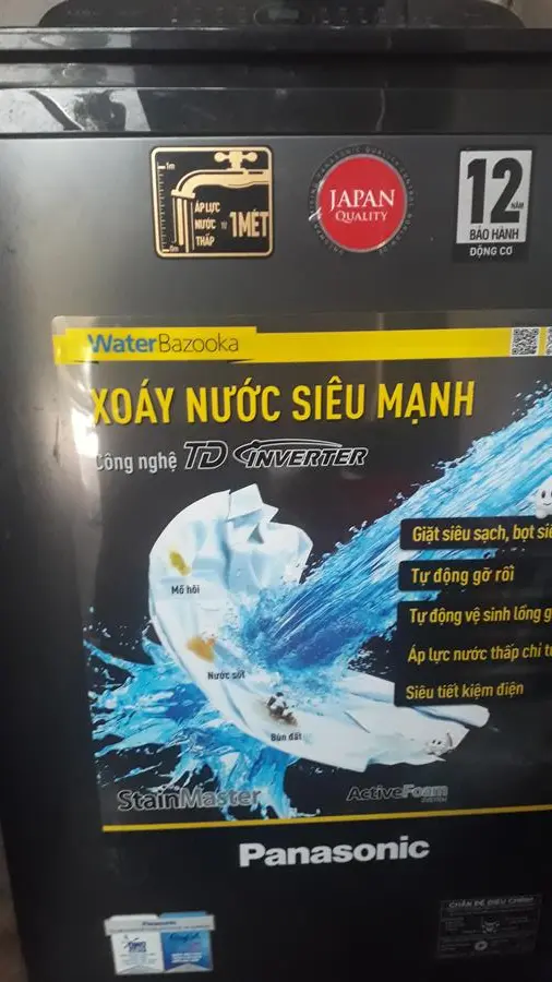 Khách hàng review Máy giặt Panasonic Inverter 11.5 Kg NA-FD11AR1BV 76