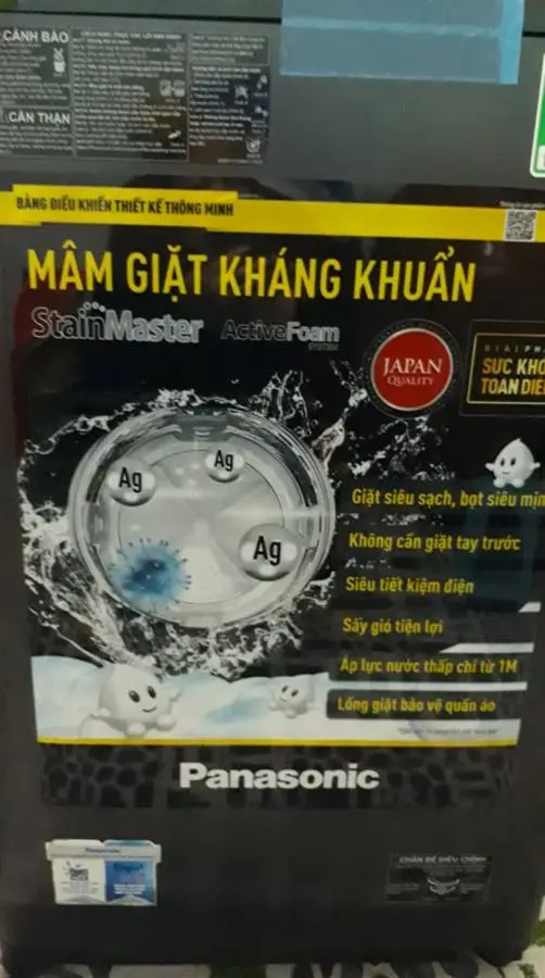 Khách hàng review Máy giặt Panasonic 9 kg NA-F90A9BRV 89