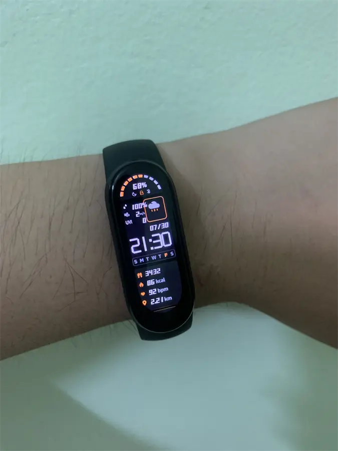 Khách hàng review Vòng đeo tay thông minh Mi Band 6 Đen 55