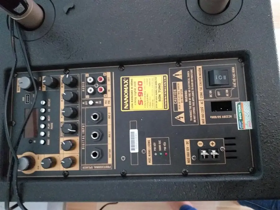 Khách hàng review Loa kéo karaoke Nanomax S-900 420W 11