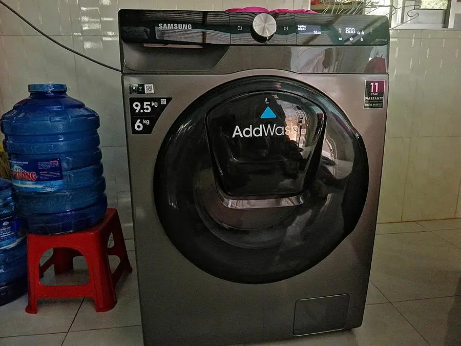 Khách hàng review Máy giặt sấy Samsung Addwash Inverter giặt 9.5 kg - sấy 6 kg WD95T754DBX/SV 24