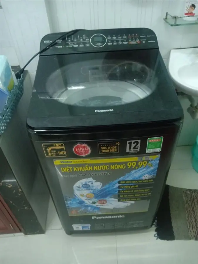 Khách hàng review Máy giặt Panasonic Inverter 9.5 Kg NA-FD95V1BRV 58