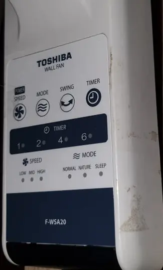 Khách hàng review Quạt treo tường Toshiba 3 cánh F-WSA20(H)VN 55W 19