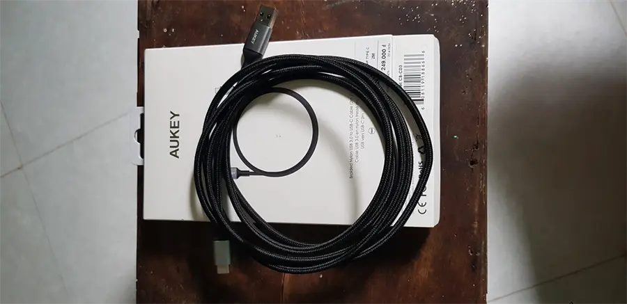Khách hàng review Cáp Type-C 2m AUKEY CB-CD3 6