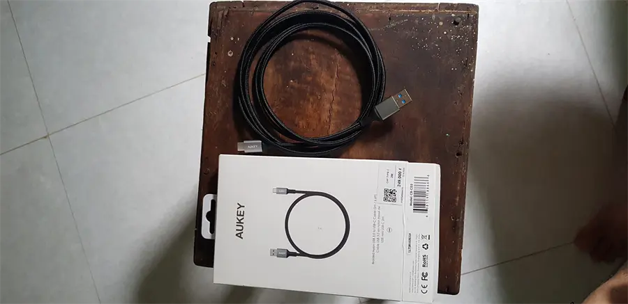 Khách hàng review Cáp Type-C 2m AUKEY CB-CD3 7