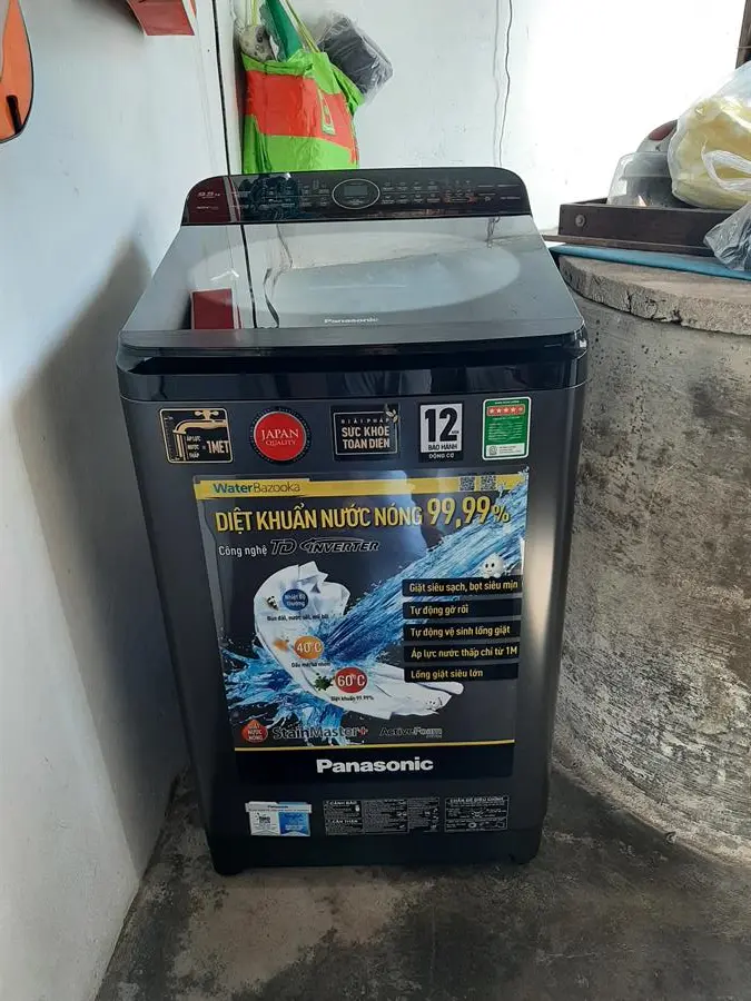 Khách hàng review Máy giặt Panasonic Inverter 9.5 Kg NA-FD95V1BRV 57