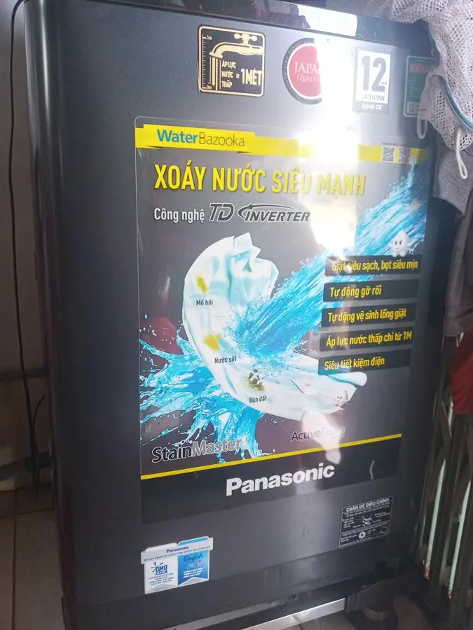 Khách hàng review Máy giặt Panasonic Inverter 11.5 Kg NA-FD11AR1BV 74
