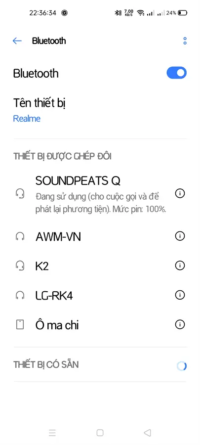 Khách hàng review Tai nghe Bluetooth True Wireless Soundpeats Q Trắng 3