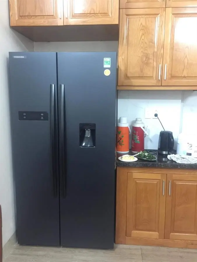Khách hàng review Tủ lạnh Toshiba Inverter 513 lít Side By Side GR-RS682WE-PMV(06)-MG 7