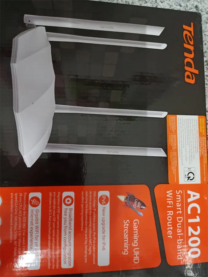 Khách hàng review Router Wifi Chuẩn AC1200 Tenda AC5 V3 4
