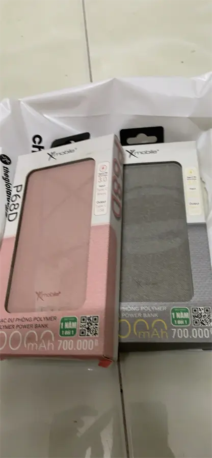 Khách hàng review Pin sạc dự phòng Polymer 10.000 mAh Type C PD QC3.0 18W Xmobile P68D 16