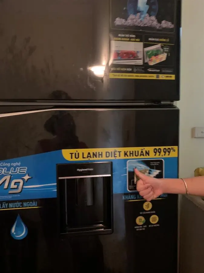Khách hàng review Tủ lạnh Panasonic Inverter 366 lít NR-TL381GPKV 28