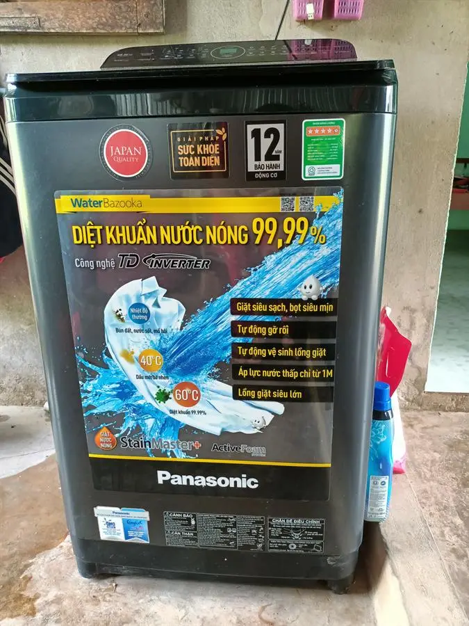 Khách hàng review Máy giặt Panasonic Inverter 9.5 Kg NA-FD95V1BRV 43