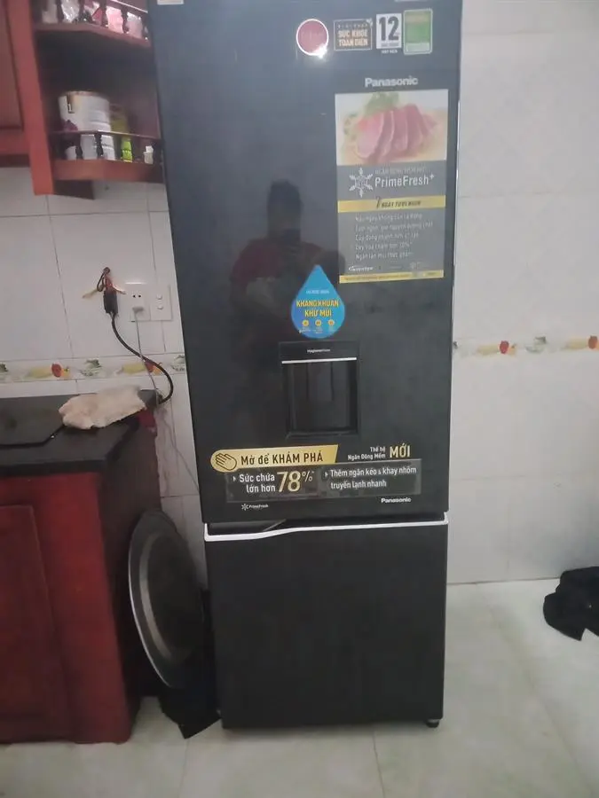 Khách hàng review Tủ lạnh Panasonic Inverter 322 lít NR-BC360WKVN 13