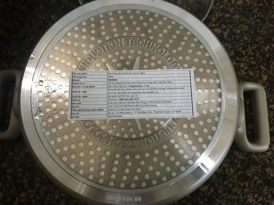 Khách hàng review Nồi nhôm chống dính nắp kính 18 cm Tefal H9104314 1
