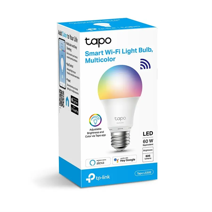 Khách hàng review Bóng Đèn Led Thông Minh 8.7W Dimable TP-Link Tapo L530E Đa Sắc 1