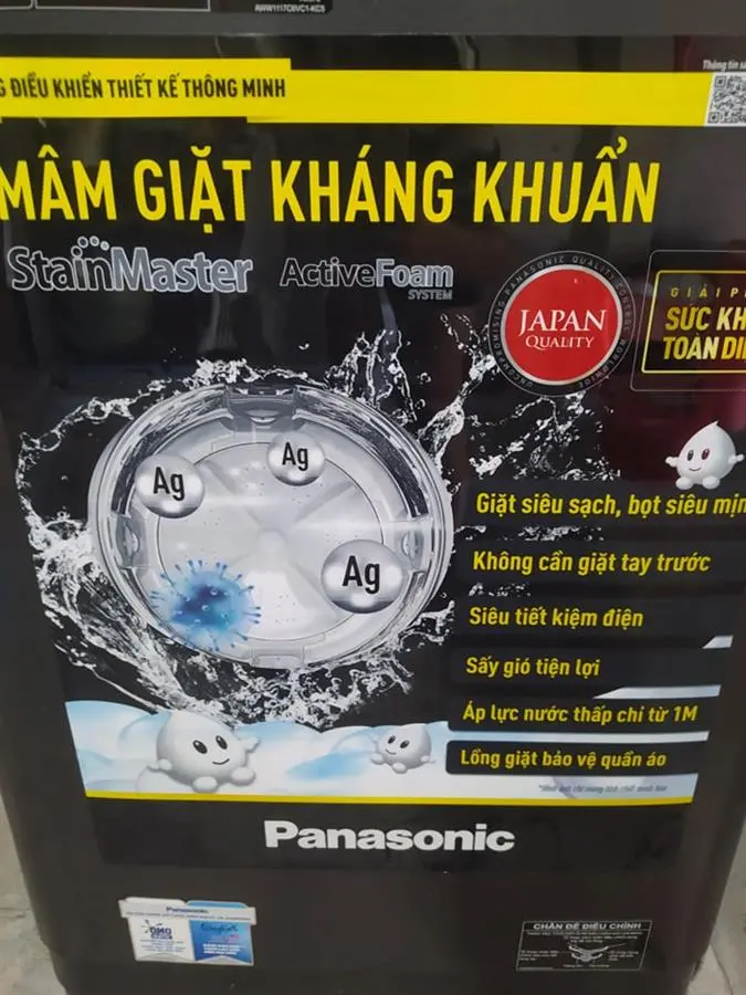 Khách hàng review Máy giặt Panasonic 9 kg NA-F90A9BRV 83