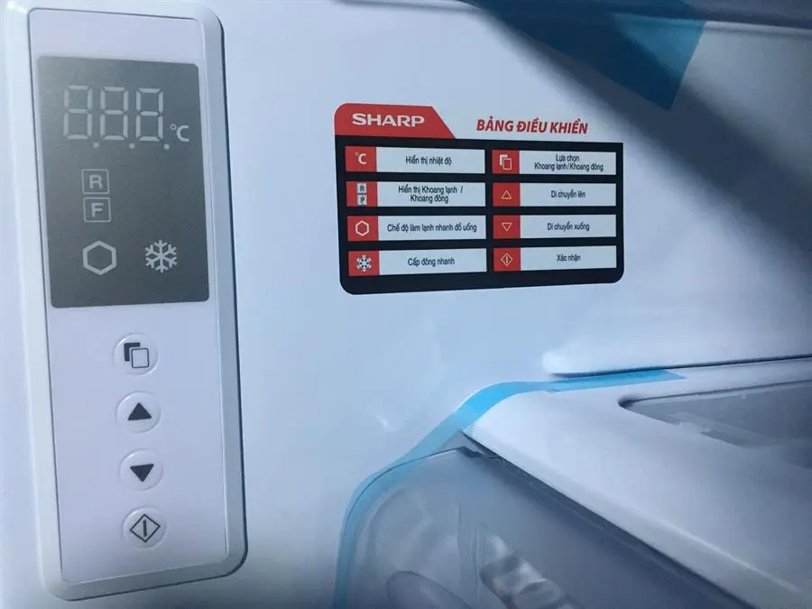 Khách hàng review Tủ lạnh Sharp Inverter 605 lít Multi Door SJ-FX688VG-BK 7