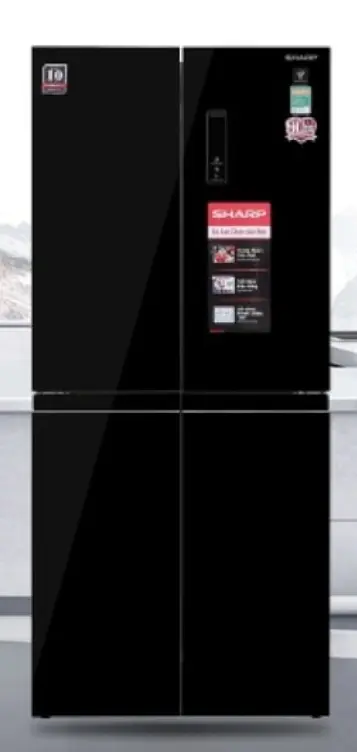 Khách hàng review Tủ lạnh Sharp Inverter 401 lít Multi Door SJ-FXP480VG-BK 14