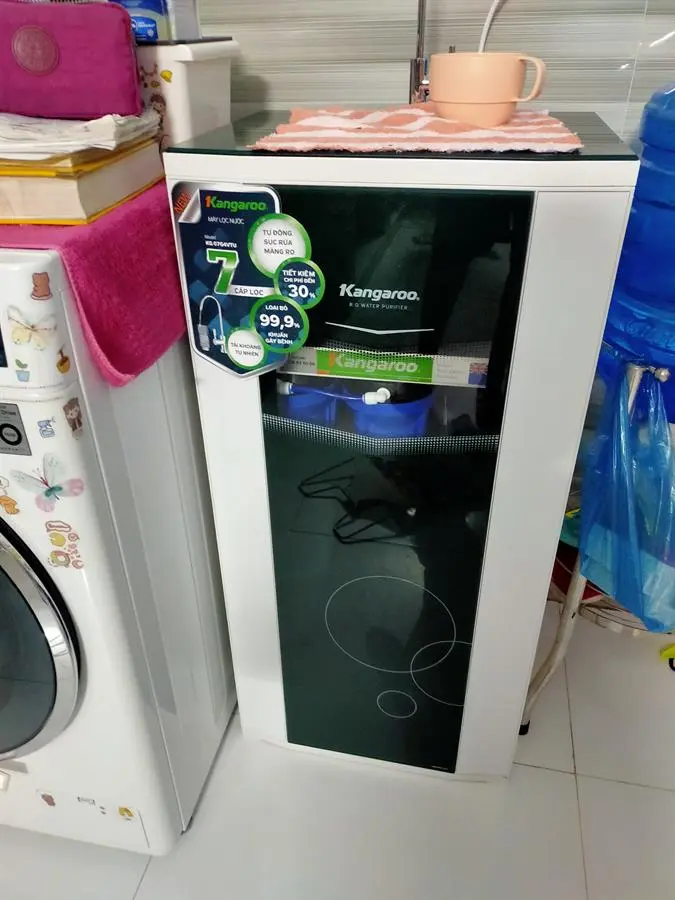 Khách hàng review Máy lọc nước RO Kangaroo KG07G4VTU 7 lõi 10