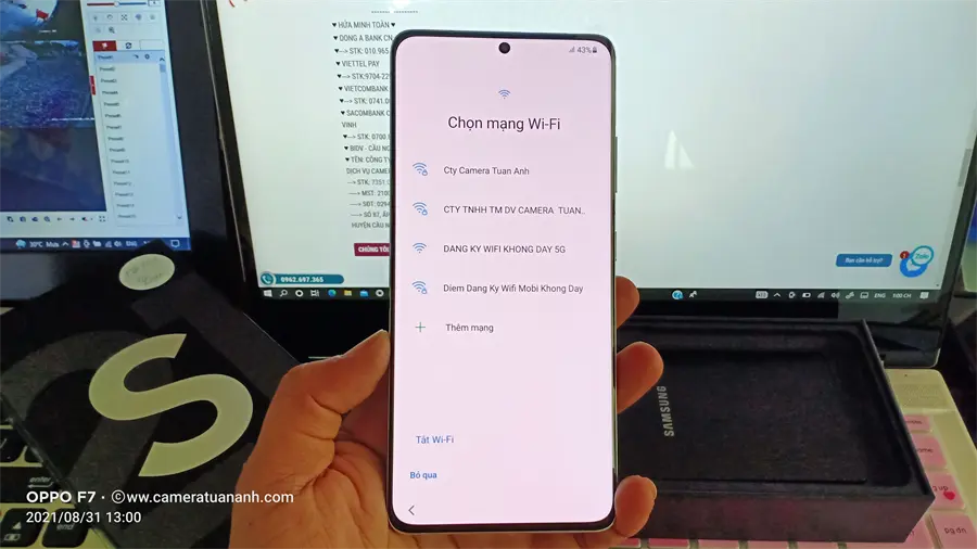Khách hàng review Điện thoại Samsung Galaxy S21 Ultra 5G 128GB 5