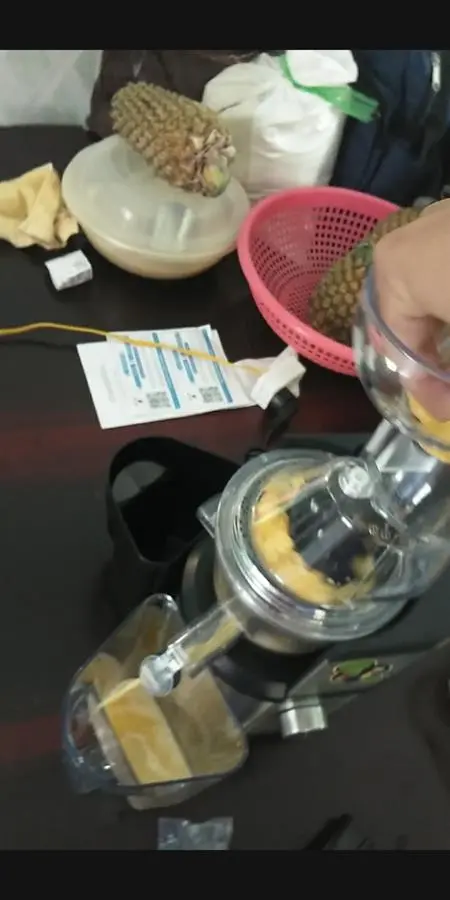 Khách hàng review Máy ép chậm Mishio OJ6-Fruitberry-S 3