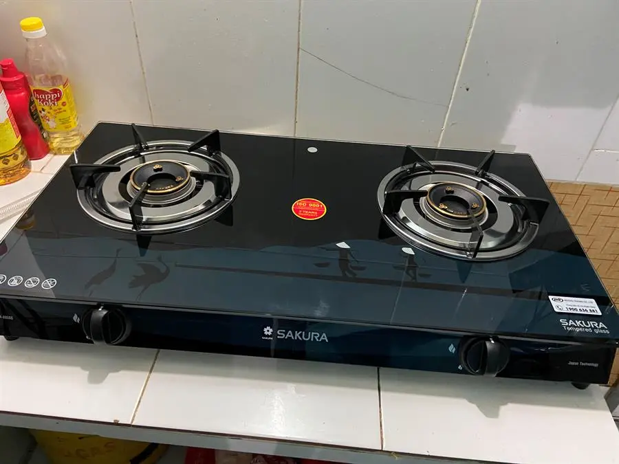 Khách hàng review Bếp ga đôi Sakura SA-695SG 23