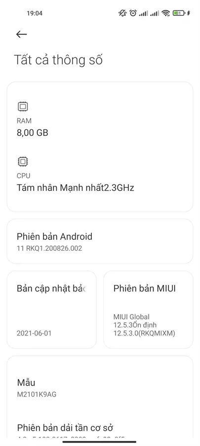 Khách hàng review Điện thoại Xiaomi Mi 11 Lite 38