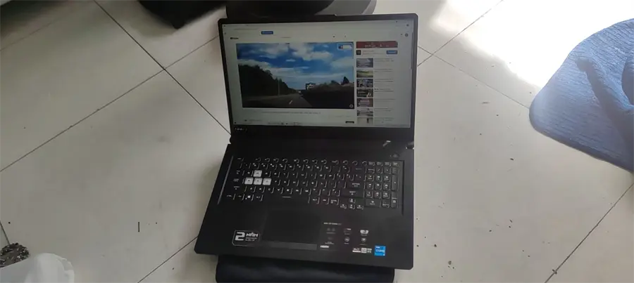 Khách hàng review Laptop Asus TUF Gaming FX706HC i5 11400H/8GB/512GB/4GB RTX3050/144Hz/Win10 (HX003T) 4