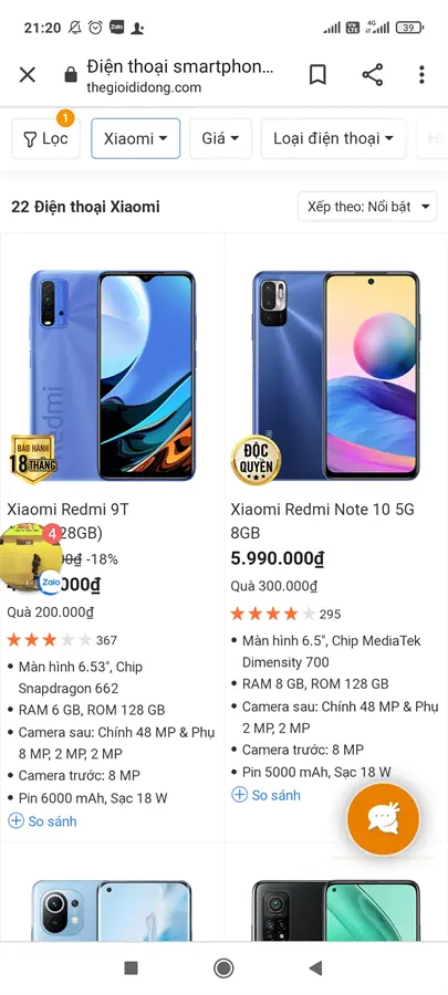 Khách hàng review Điện thoại Xiaomi Redmi Note 10 5G 8GB 8