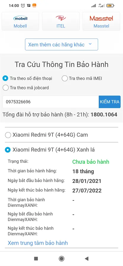 Khách hàng review Điện thoại Xiaomi Redmi 9T (4GB/64GB) 12